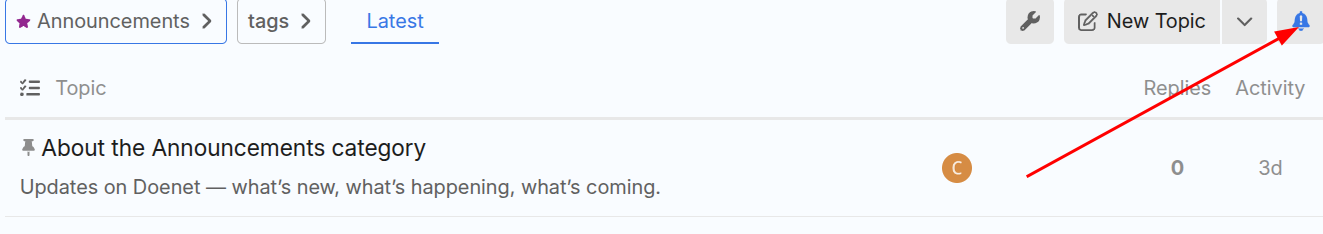 Finding the notification icon